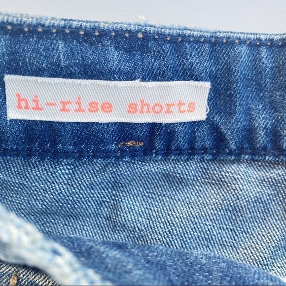 Dollhouse Hi Rise jean shorts, side ties Size 3 - Picture 7 of 11